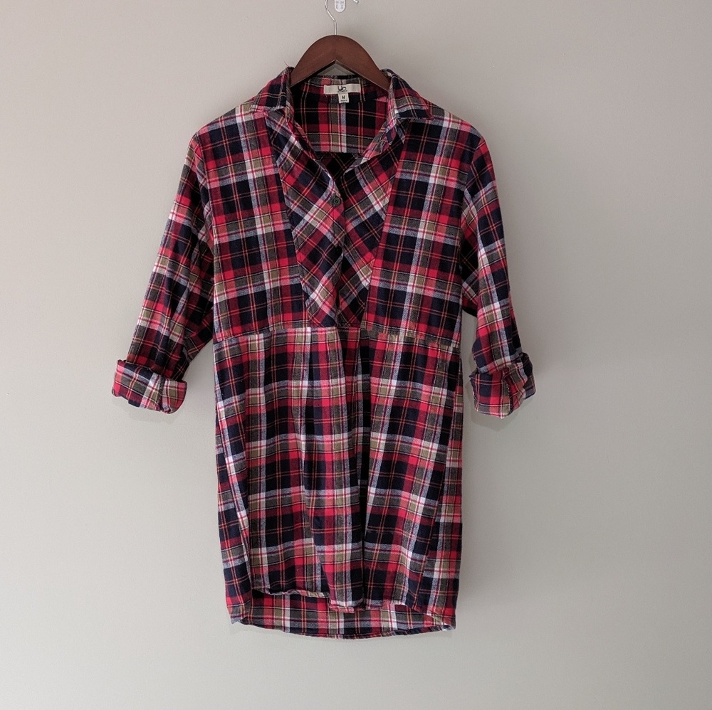 Ya Los Angeles Medium Plaid Dress